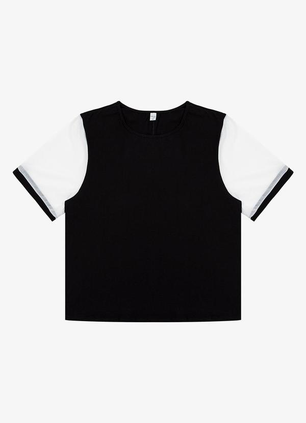 Infinita Cor - Blusa Feminina Preto