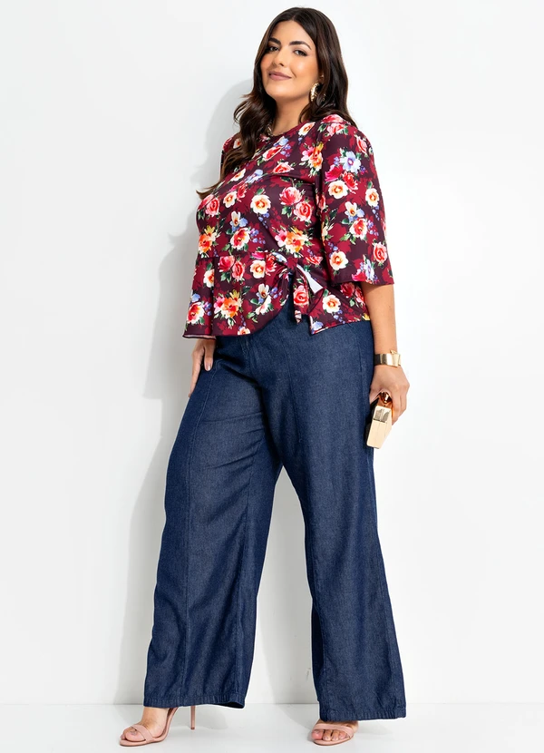 Marguerite - Blusa Floral Capa de Sofá em Malha Fria 4