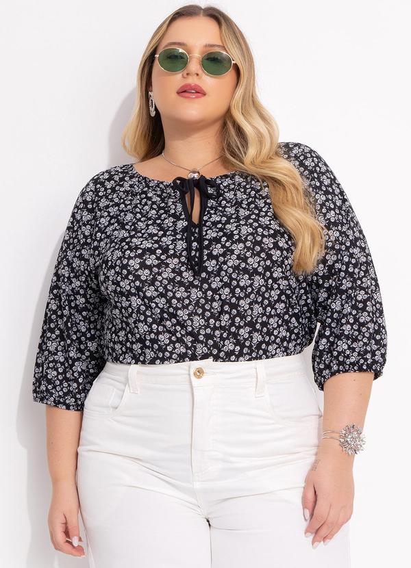 Marguerite - Blusa Floral Miúdo em Poliflex 3