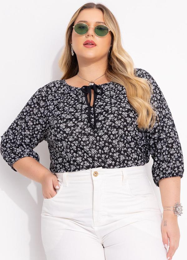 Marguerite - Blusa Floral Miúdo em Poliflex 2