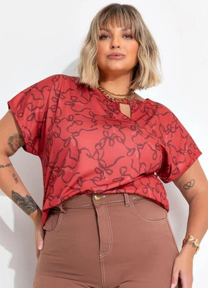 Marguerite - Blusa Laço em Jersey Acetinado - MARGUERITE