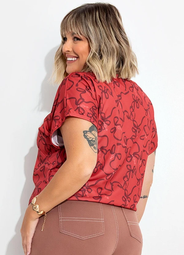 Marguerite - Blusa Laço em Jersey Acetinado 8