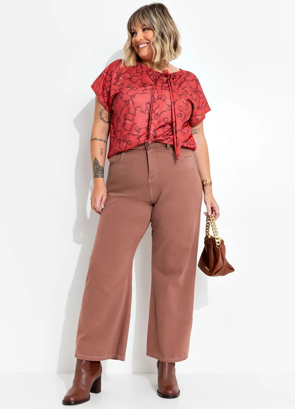 Marguerite - Blusa Laço em Jersey Acetinado 5