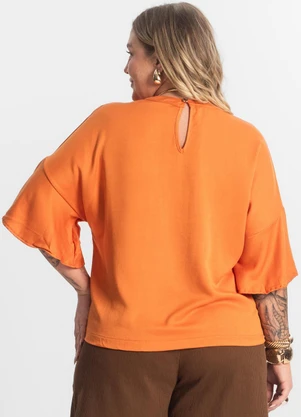 Secret Glam - Blusa Laranja - SECRET GLAM