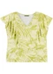 Outlet - Blusa Leafs Of Summer Plus Size Feminino Preto - variação: Verde