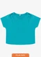 Infinita Cor - Blusa Lisa Plus Azul - variação: Azul