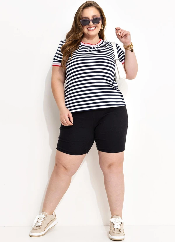 Marguerite - Blusa Listrada em Malha Listrada 7