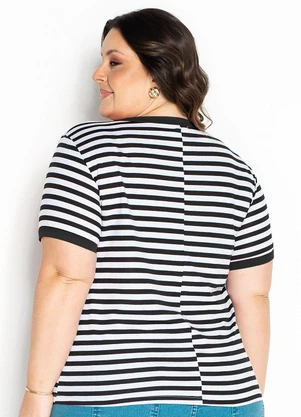 Marguerite - Blusa Listrada em Malha - MARGUERITE