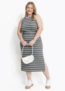 Blusa Listrado em Canelado