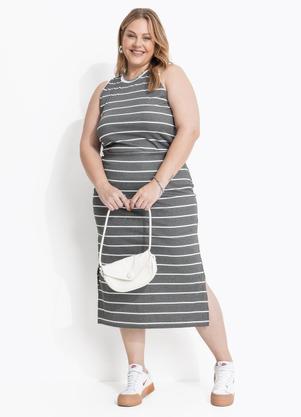 Blusa (Listrado) em Canelado