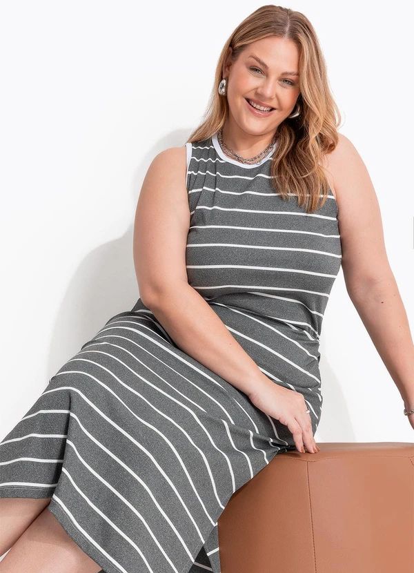 Marguerite - Blusa Listrado em Canelado 5