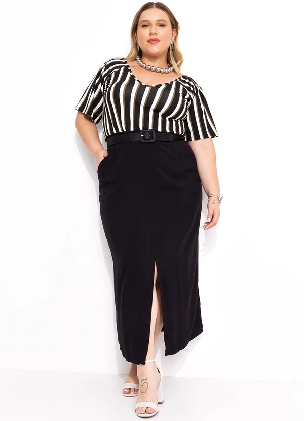 Marguerite - Blusa Listrado em Malha de Viscose Texturizada 3