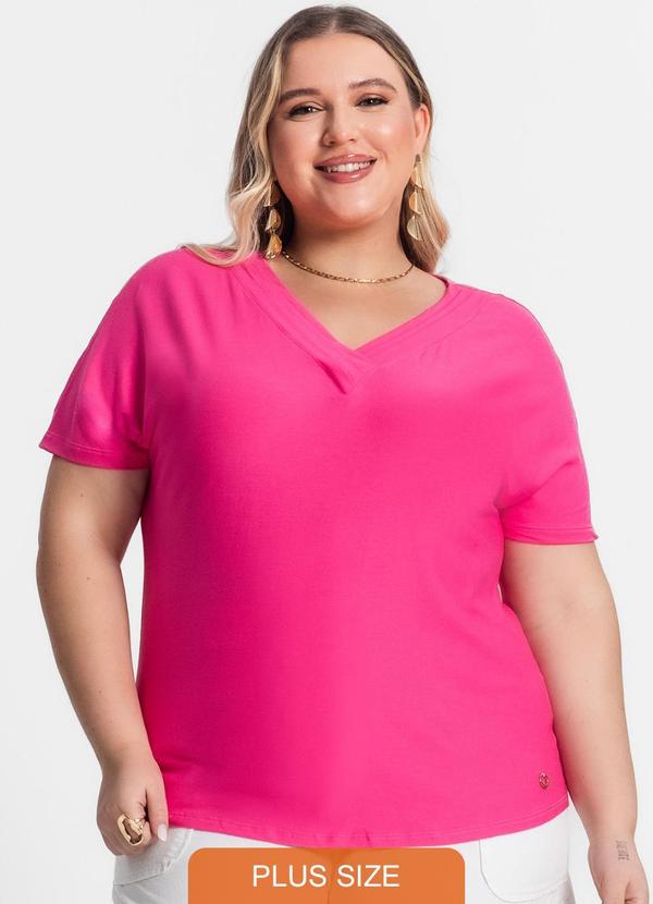 Secret Glam - Blusa Manga Morcego Feminina Rosa