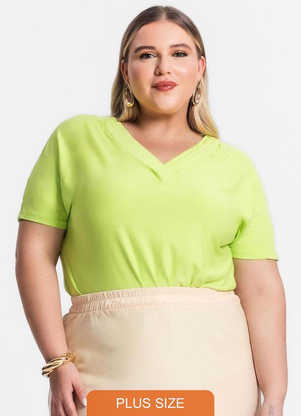 Secret Glam - Blusa Manga Morcego Feminina Verde