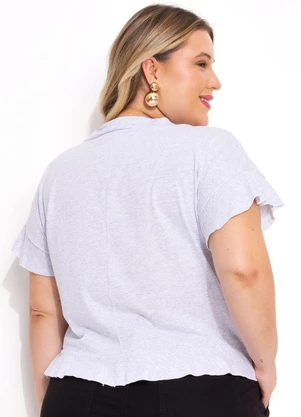 Marguerite - Blusa Mescla Banana em Malha - MARGUERITE