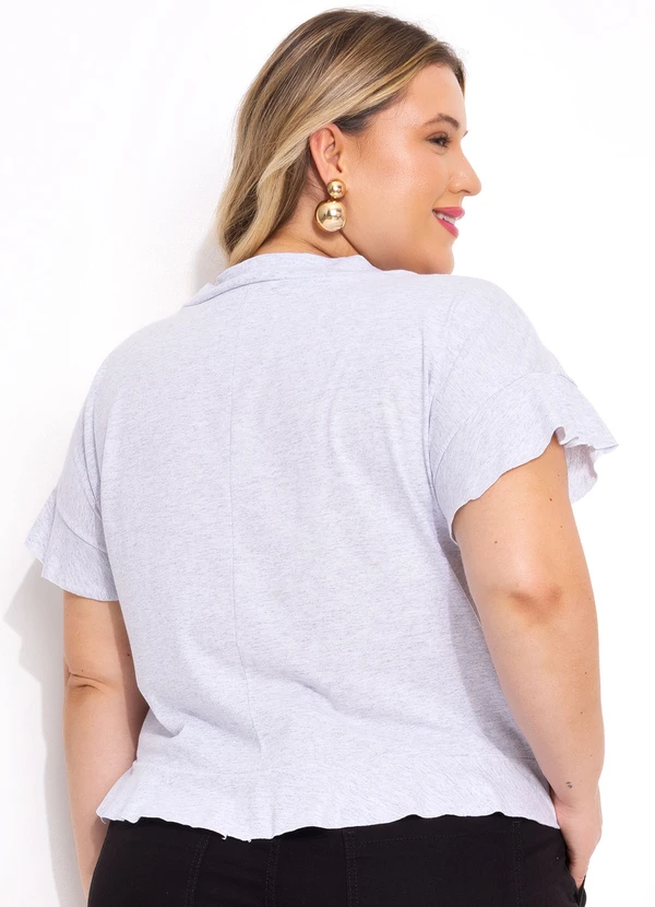 Marguerite - Blusa Mescla Banana em Malha 4