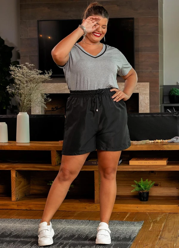 Marguerite - Blusa Mescla Clara em Malha de Viscose 3