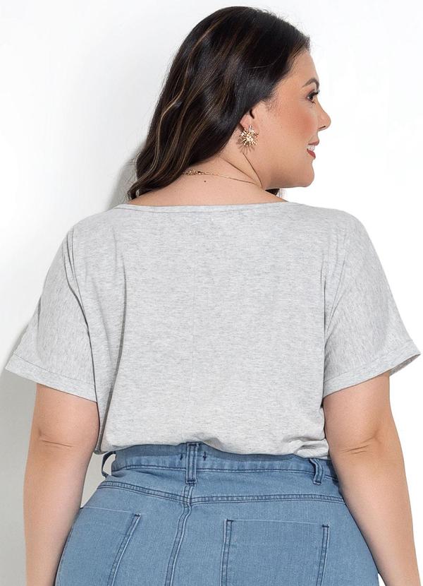 Marguerite - Blusa Mescla Claro em Malha 3