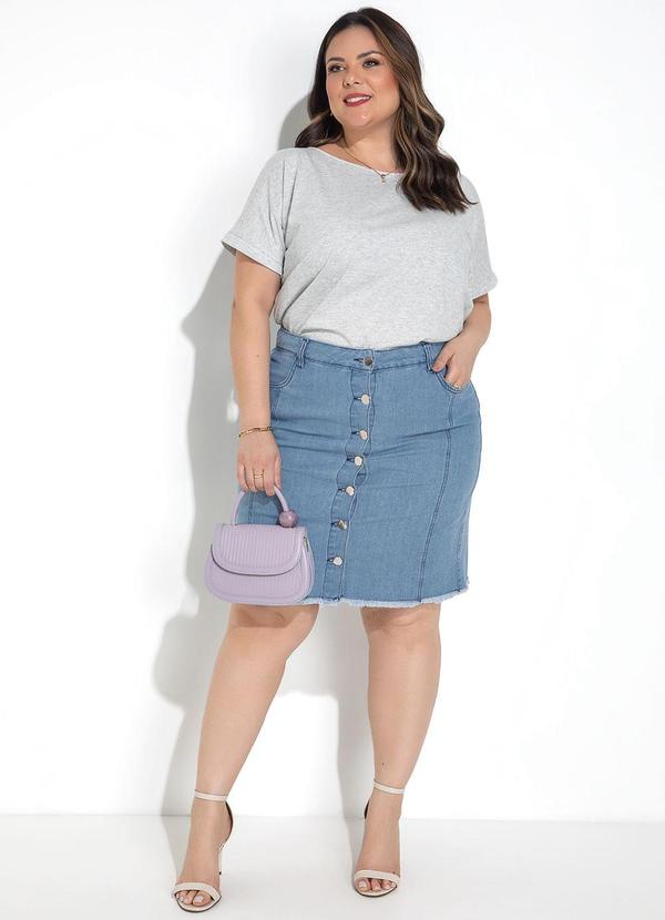 Marguerite - Blusa Mescla Claro em Malha 2