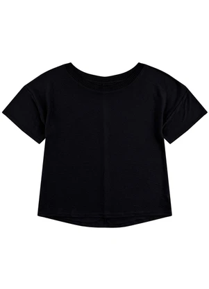 Malwee - Blusa Mullet Texturizada PlusPreto - MALWEE