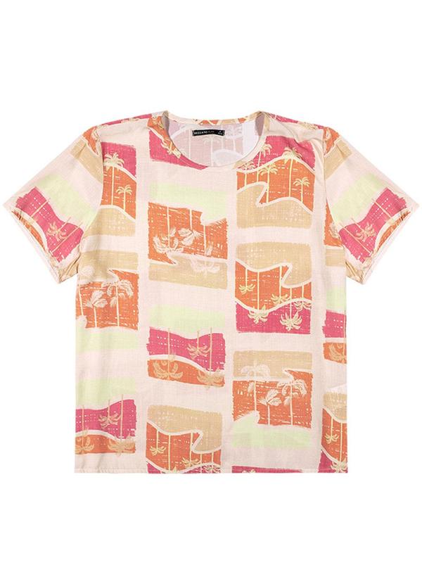 Rezzato - Blusa New Summer Vibes Plus Size Feminino Branco