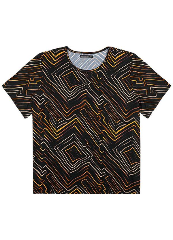 Rezzato - Blusa New Summer Vibes Plus Size Feminino Preto