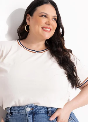 Marguerite - Blusa Off White de Algodão - MARGUERITE