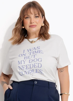 Marguerite - Blusa Off White em Algodão - MARGUERITE