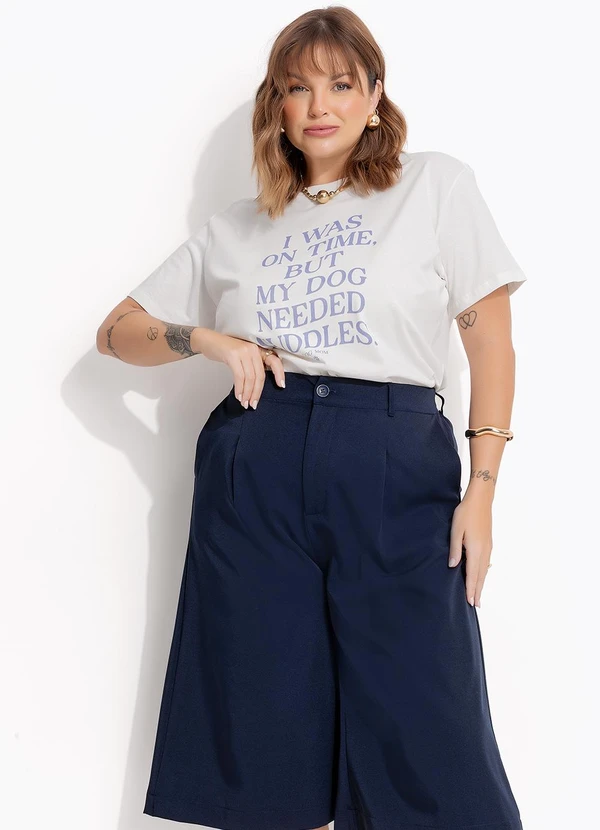 Marguerite - Blusa Off White em Algodão 7