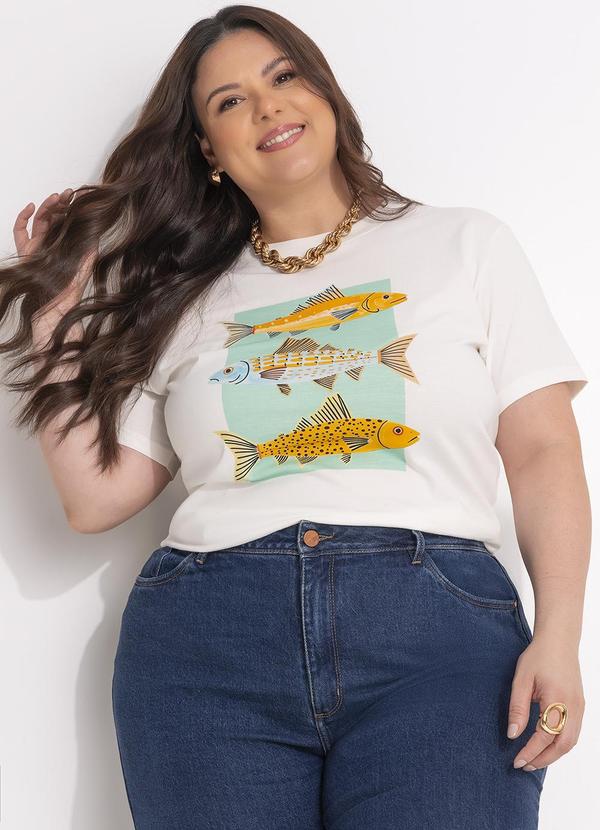 Marguerite - Blusa Off White em Algodão 2