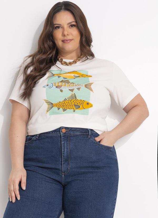 Marguerite - Blusa Off White em Algodão 3