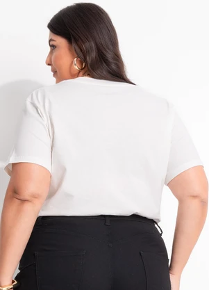 Marguerite - Blusa Off White em Algodão - MARGUERITE