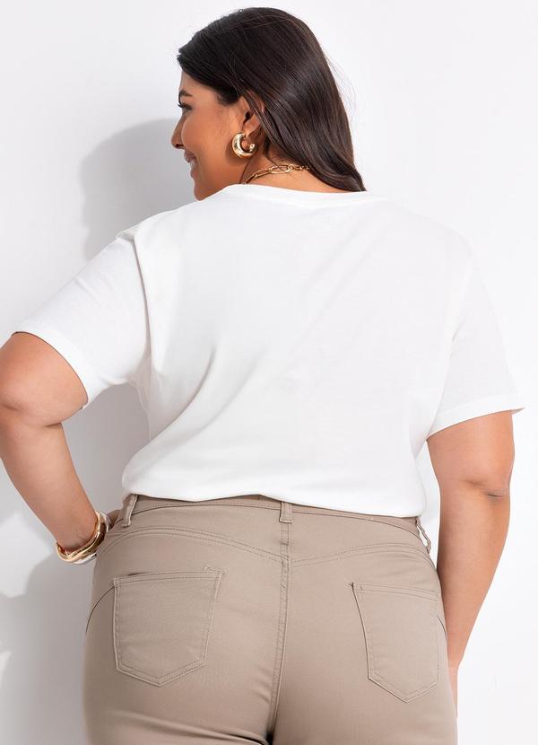 Marguerite - Blusa Off White em Algodão 2