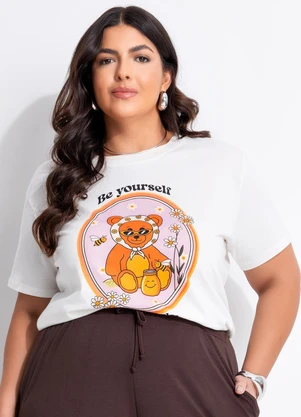 Marguerite - Blusa Off White em Algodão - MARGUERITE