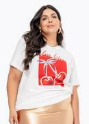 Blusa Off White em Algod�o