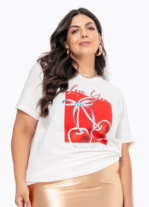 Marguerite - Blusa Off White em Algodão - MARGUERITE