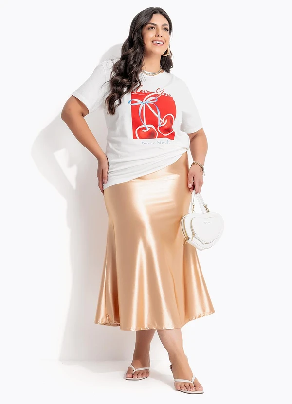 Marguerite - Blusa Off White em Algodão 1