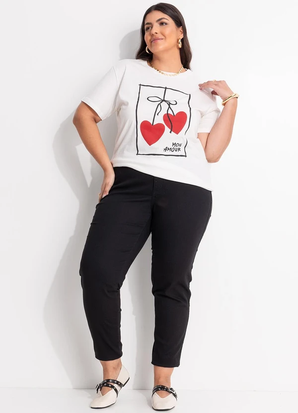 Marguerite - Blusa Off White em Algodão 6