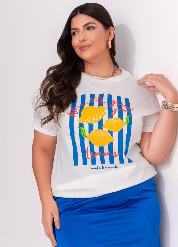 Marguerite - Blusa Off White em Algodão 11