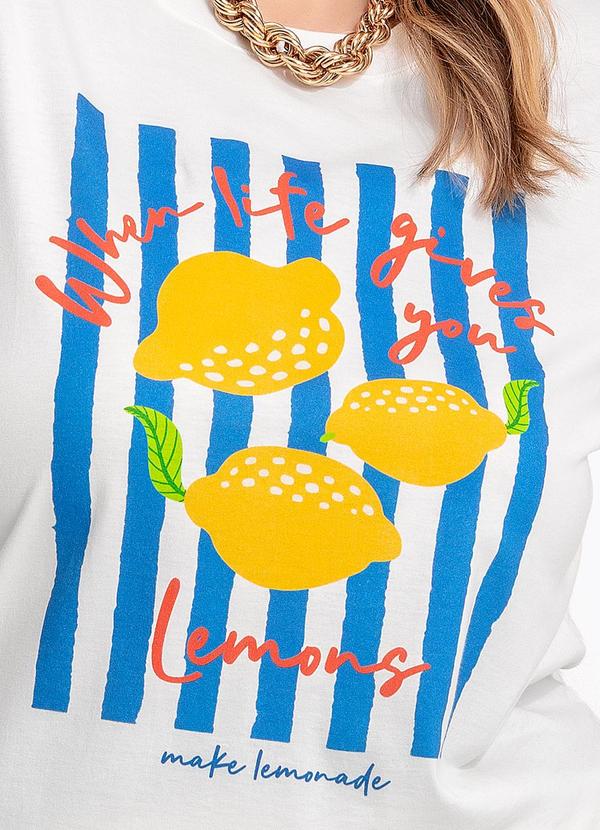 Marguerite - Blusa Off White em Algodão 12