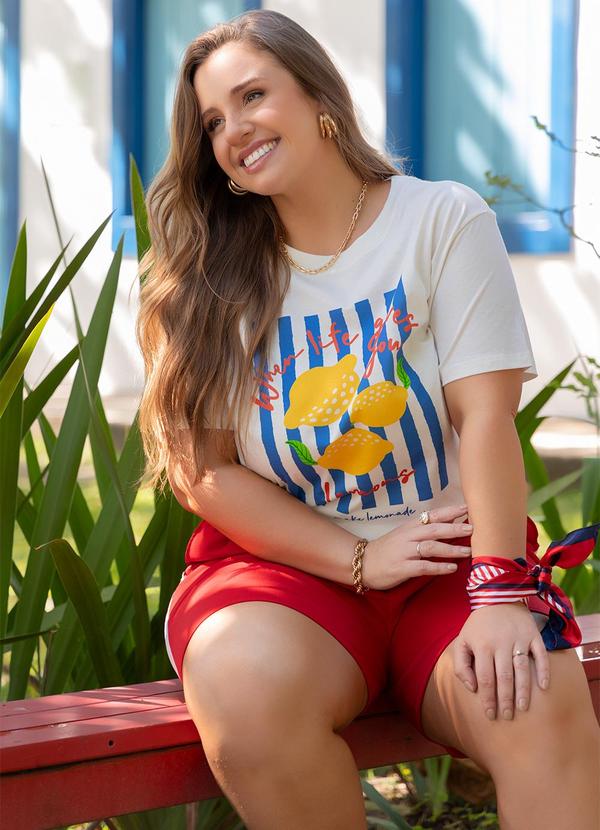 Marguerite - Blusa Off White em Algodão 5