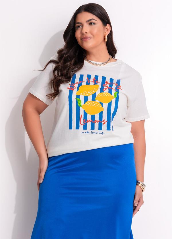 Marguerite - Blusa Off White em Algodão 9