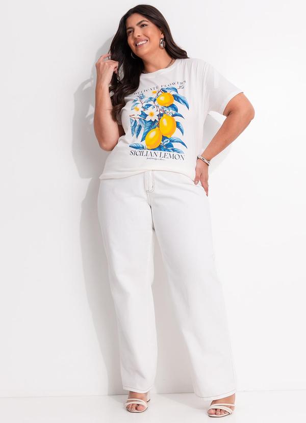 Marguerite - Blusa Off White em Algodão 12