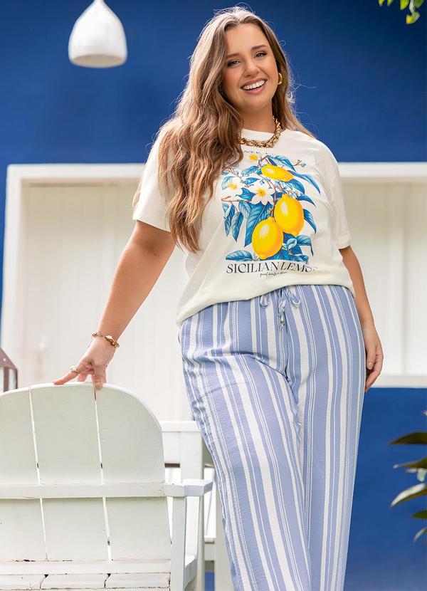 Marguerite - Blusa Off White em Algodão 5