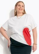 Blusa Off White em Algodo