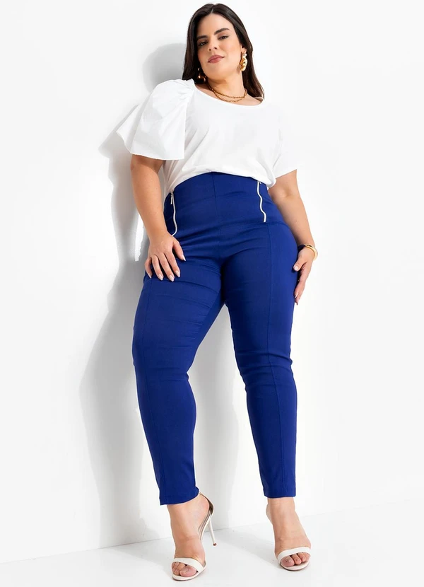 Marguerite - Blusa Off White em Malha de Algodão 11