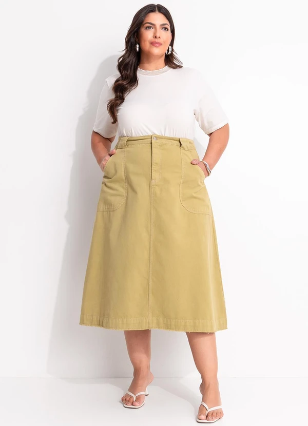 Marguerite - Blusa Off White em Malha de Algodão 3