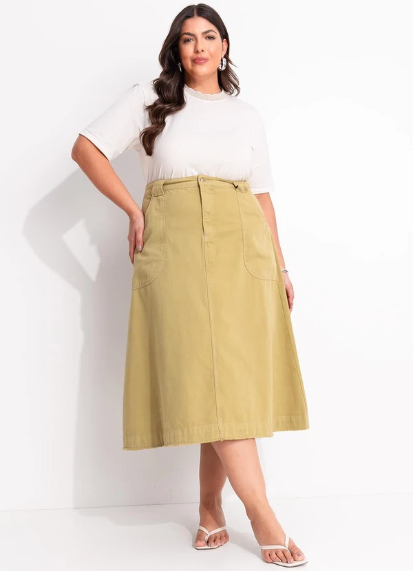 Marguerite - Blusa Off White em Malha de Algodão 2