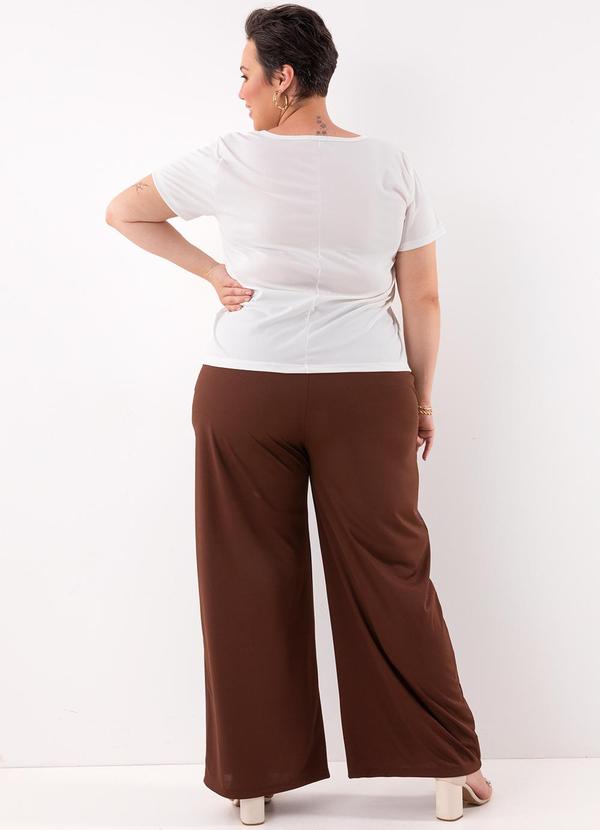 Marguerite - Blusa Off White em Malha 3