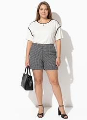 Blusa Off White em Poliviscose